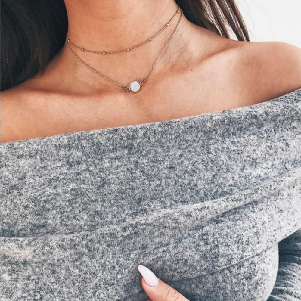 Beautiful 2 layer necklace